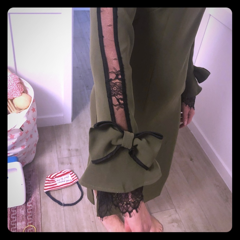 Gorgeous olive dress